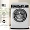 American Built Pro Washing Machine Pan, 30 in x 28 in, Durable Plastic, Black, Undrilled w Drain Hose Adapter WMSP-B1Und - alternate 5